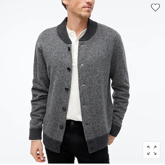 J.Crew • Lambswool Bomber - Picture 2 of 5